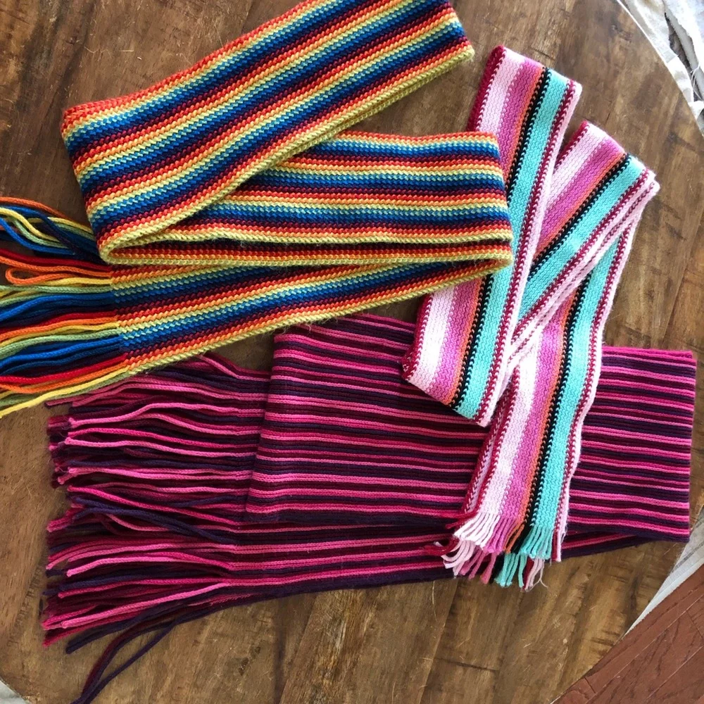 GAP Scarves - Set of 3 - Picture 1 of 8